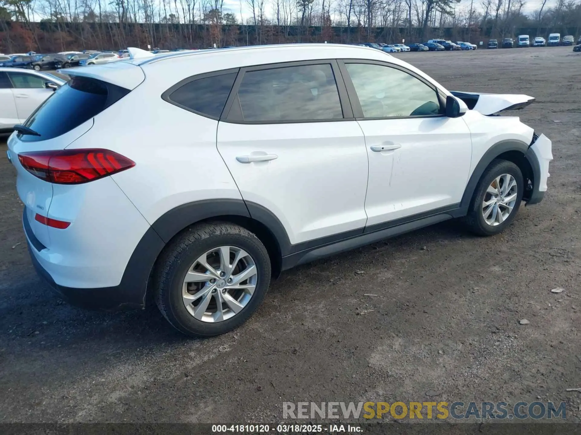 4 Photograph of a damaged car KM8J3CA46MU387064 HYUNDAI TUCSON 2021