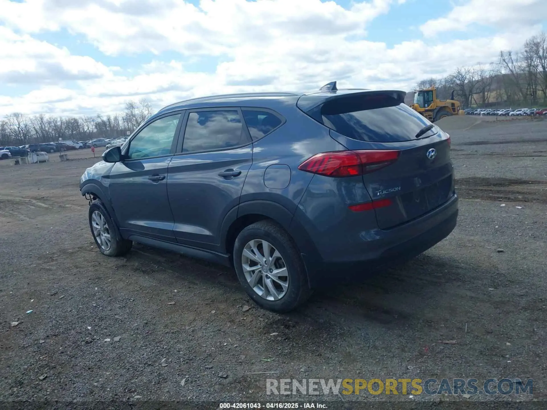 3 Photograph of a damaged car KM8J3CA48MU286818 HYUNDAI TUCSON 2021