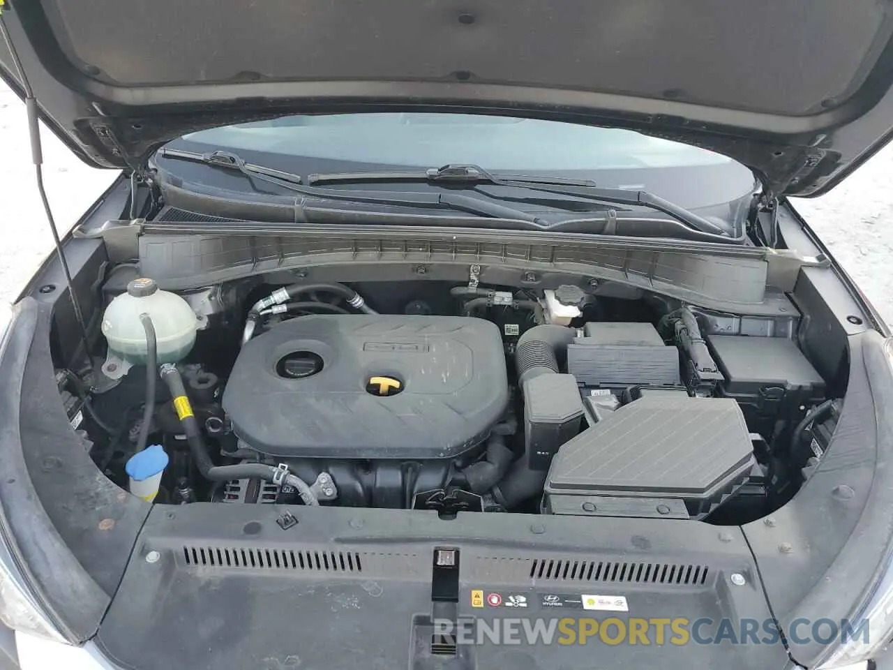 12 Photograph of a damaged car KM8J3CA48MU299682 HYUNDAI TUCSON 2021