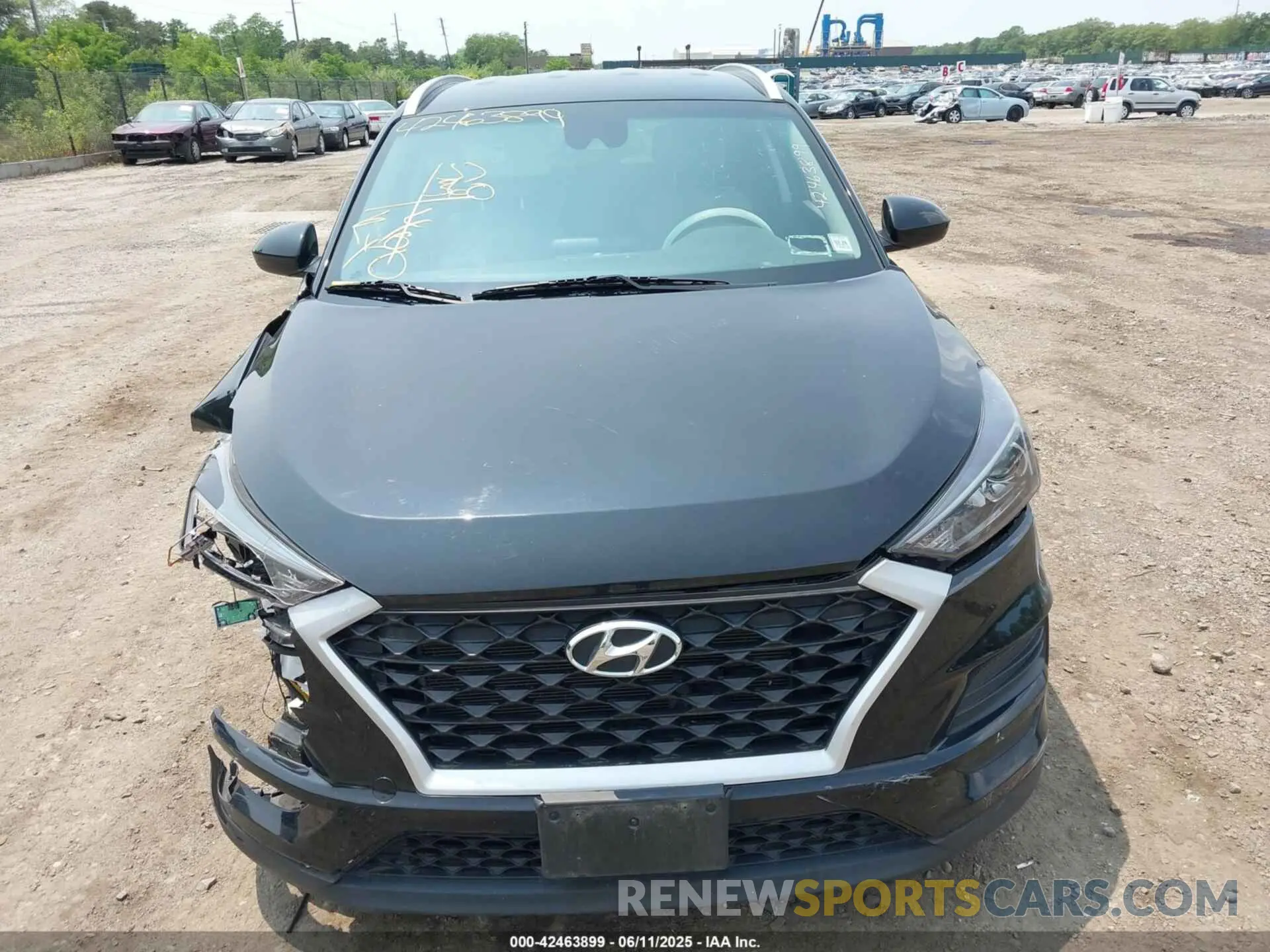 12 Photograph of a damaged car KM8J3CA48MU372002 HYUNDAI TUCSON 2021