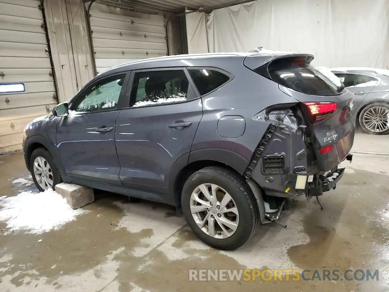 2 Photograph of a damaged car KM8J3CA48MU390502 HYUNDAI TUCSON 2021