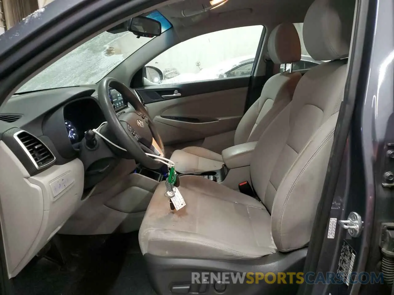 7 Photograph of a damaged car KM8J3CA48MU390502 HYUNDAI TUCSON 2021