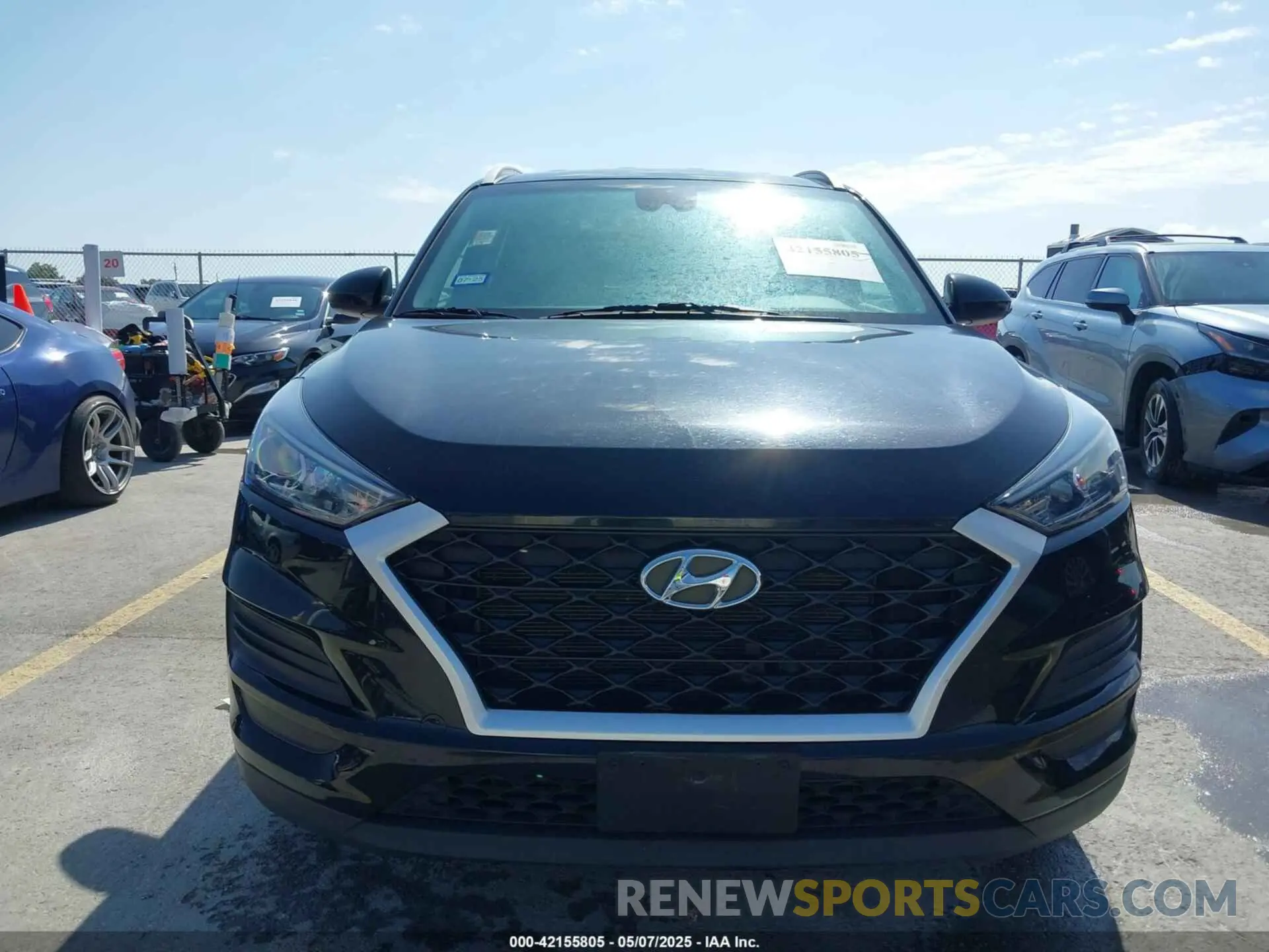 13 Photograph of a damaged car KM8J3CA49MU353474 HYUNDAI TUCSON 2021