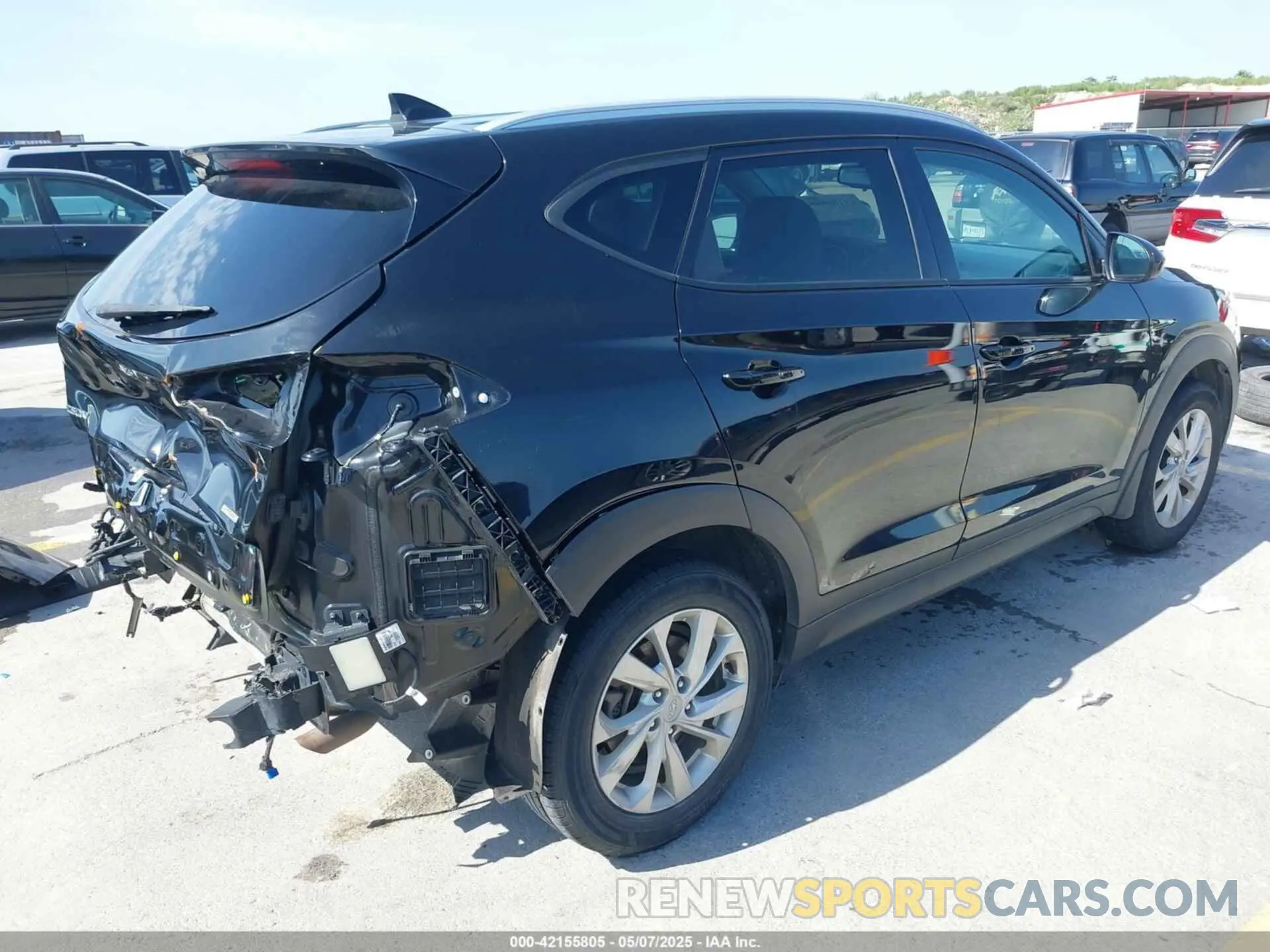 4 Photograph of a damaged car KM8J3CA49MU353474 HYUNDAI TUCSON 2021
