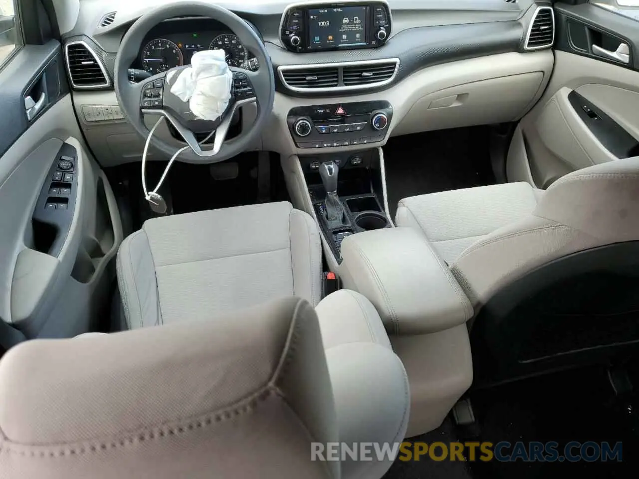 8 Photograph of a damaged car KM8J3CA4XMU324436 HYUNDAI TUCSON 2021