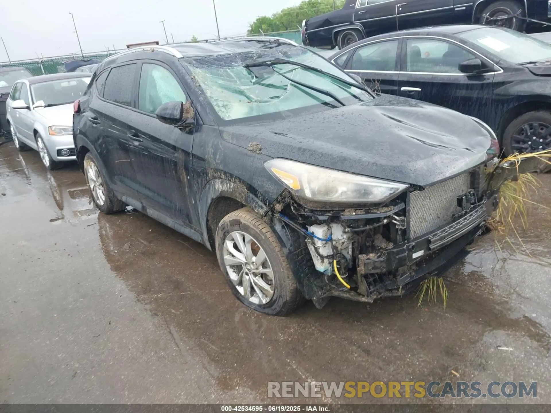 1 Photograph of a damaged car KM8J3CA4XMU359347 HYUNDAI TUCSON 2021