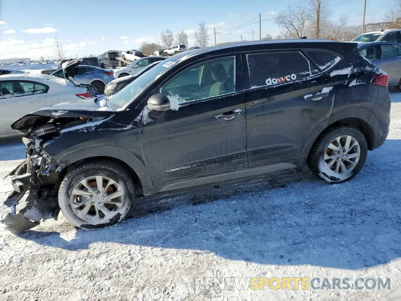 1 Photograph of a damaged car KM8J3CA4XMU373118 HYUNDAI TUCSON 2021