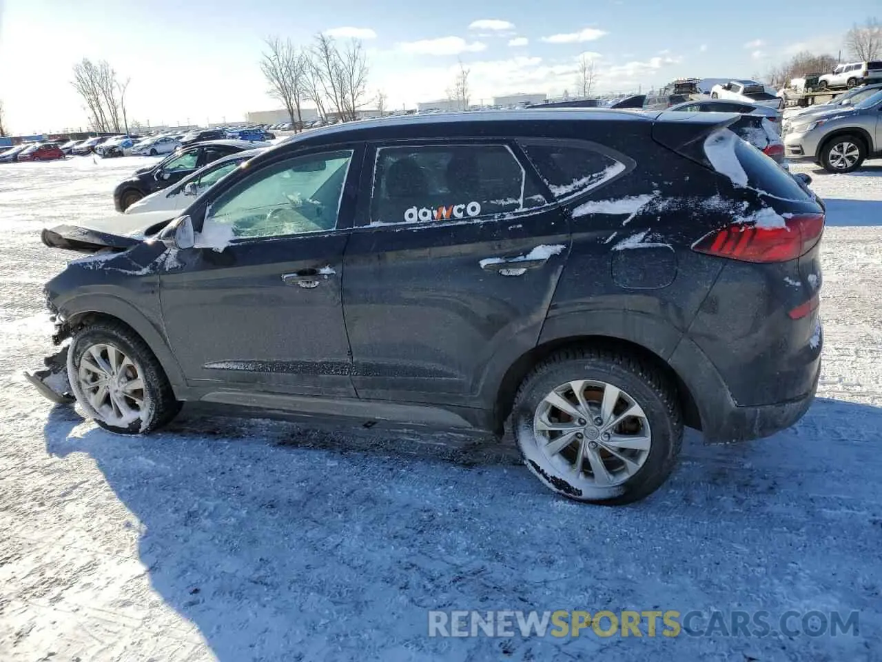 2 Photograph of a damaged car KM8J3CA4XMU373118 HYUNDAI TUCSON 2021
