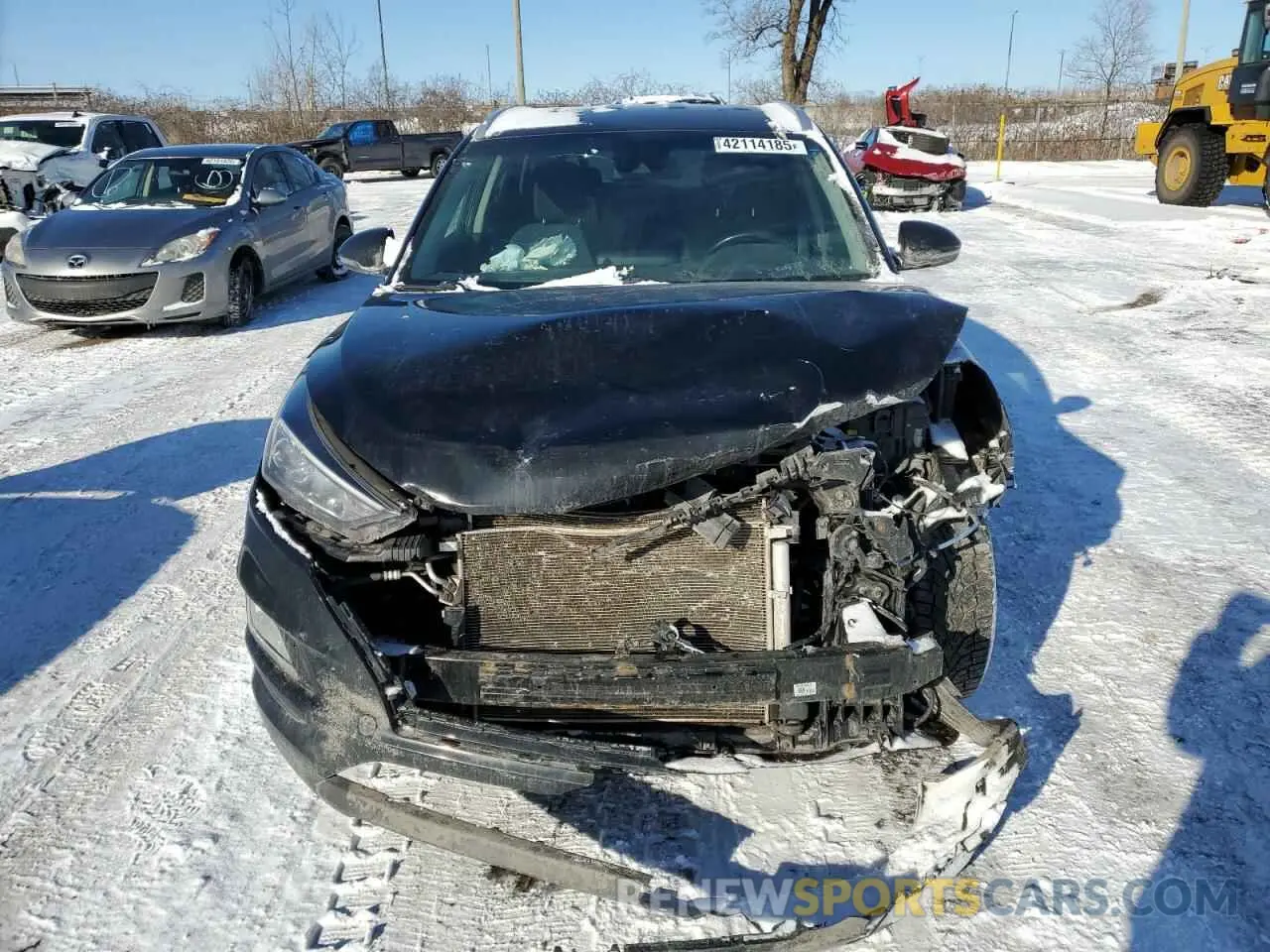 5 Photograph of a damaged car KM8J3CA4XMU373118 HYUNDAI TUCSON 2021