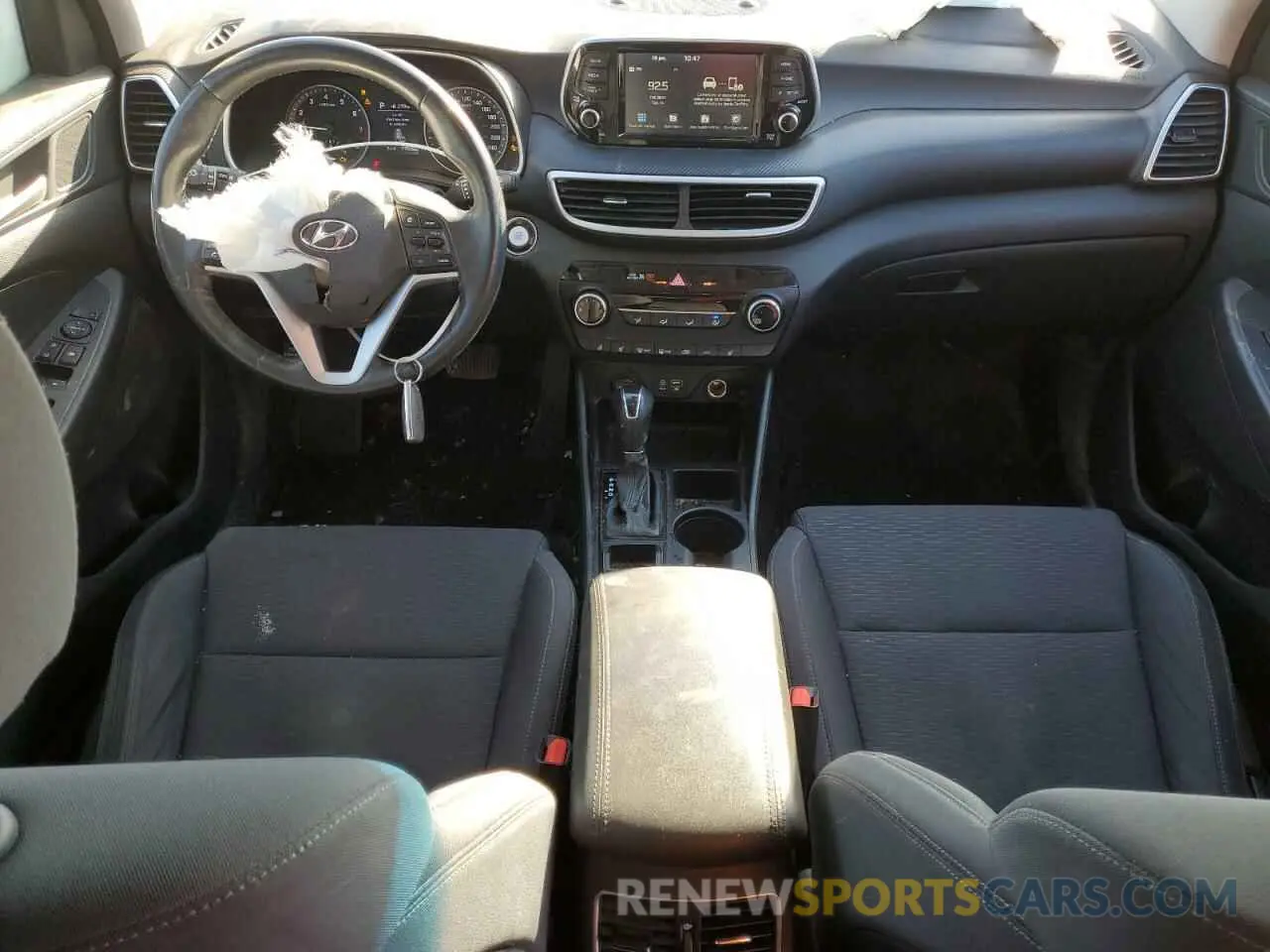 8 Photograph of a damaged car KM8J3CA4XMU373118 HYUNDAI TUCSON 2021