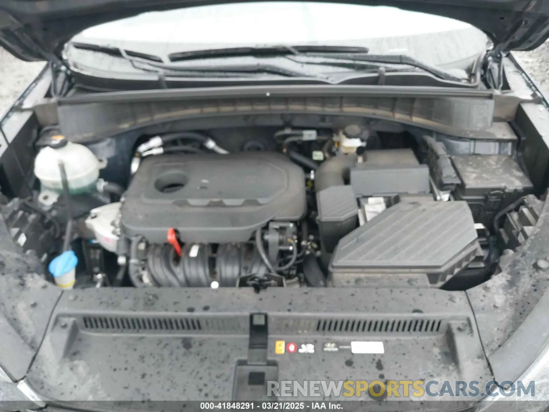 10 Photograph of a damaged car KM8J3CAL0MU287789 HYUNDAI TUCSON 2021