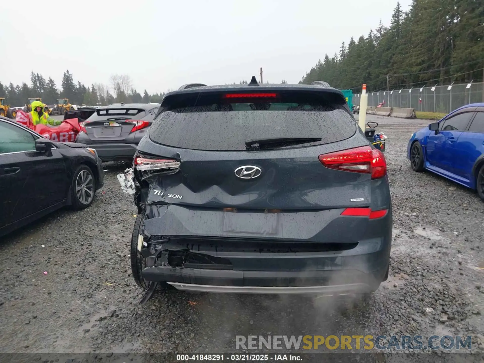 16 Photograph of a damaged car KM8J3CAL0MU287789 HYUNDAI TUCSON 2021