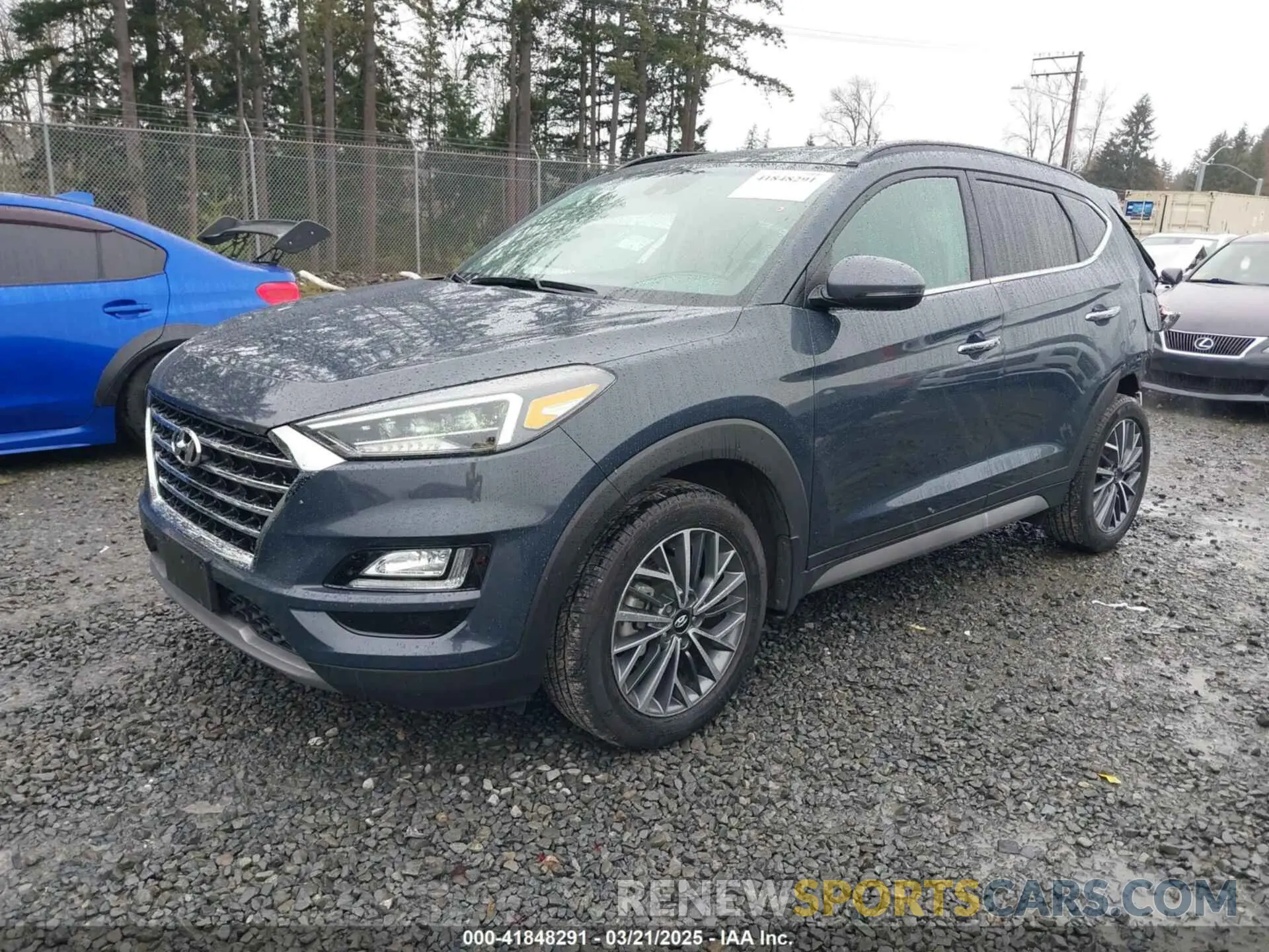 2 Photograph of a damaged car KM8J3CAL0MU287789 HYUNDAI TUCSON 2021