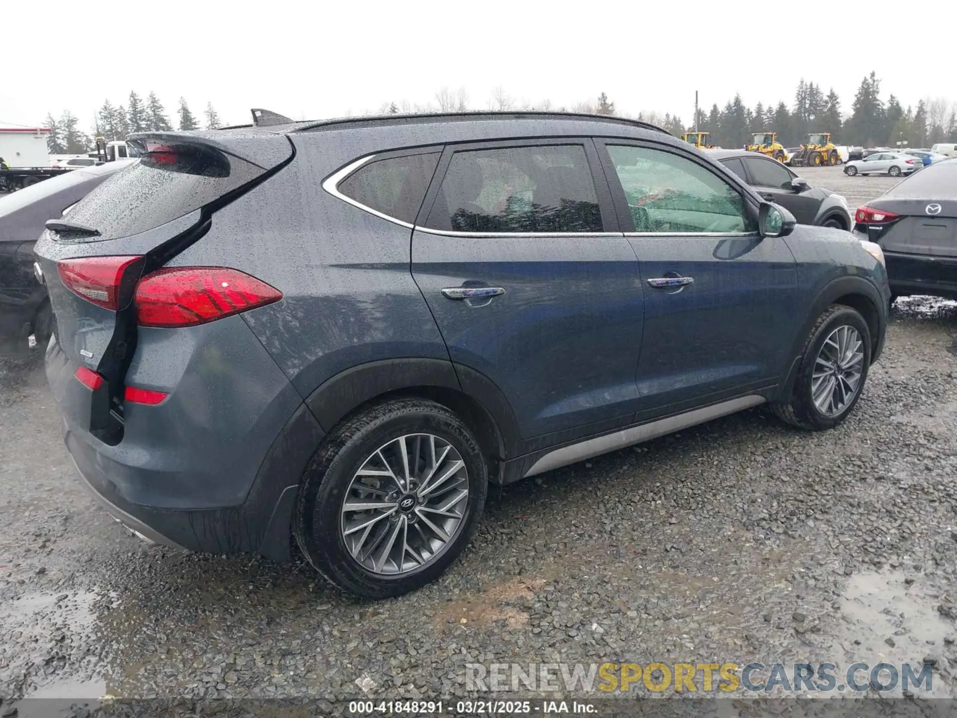 4 Photograph of a damaged car KM8J3CAL0MU287789 HYUNDAI TUCSON 2021