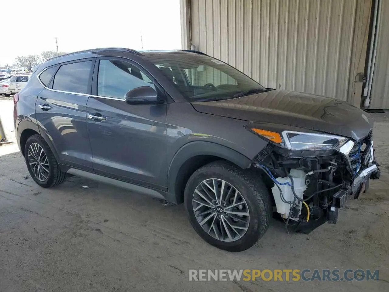 4 Photograph of a damaged car KM8J3CAL0MU367528 HYUNDAI TUCSON 2021