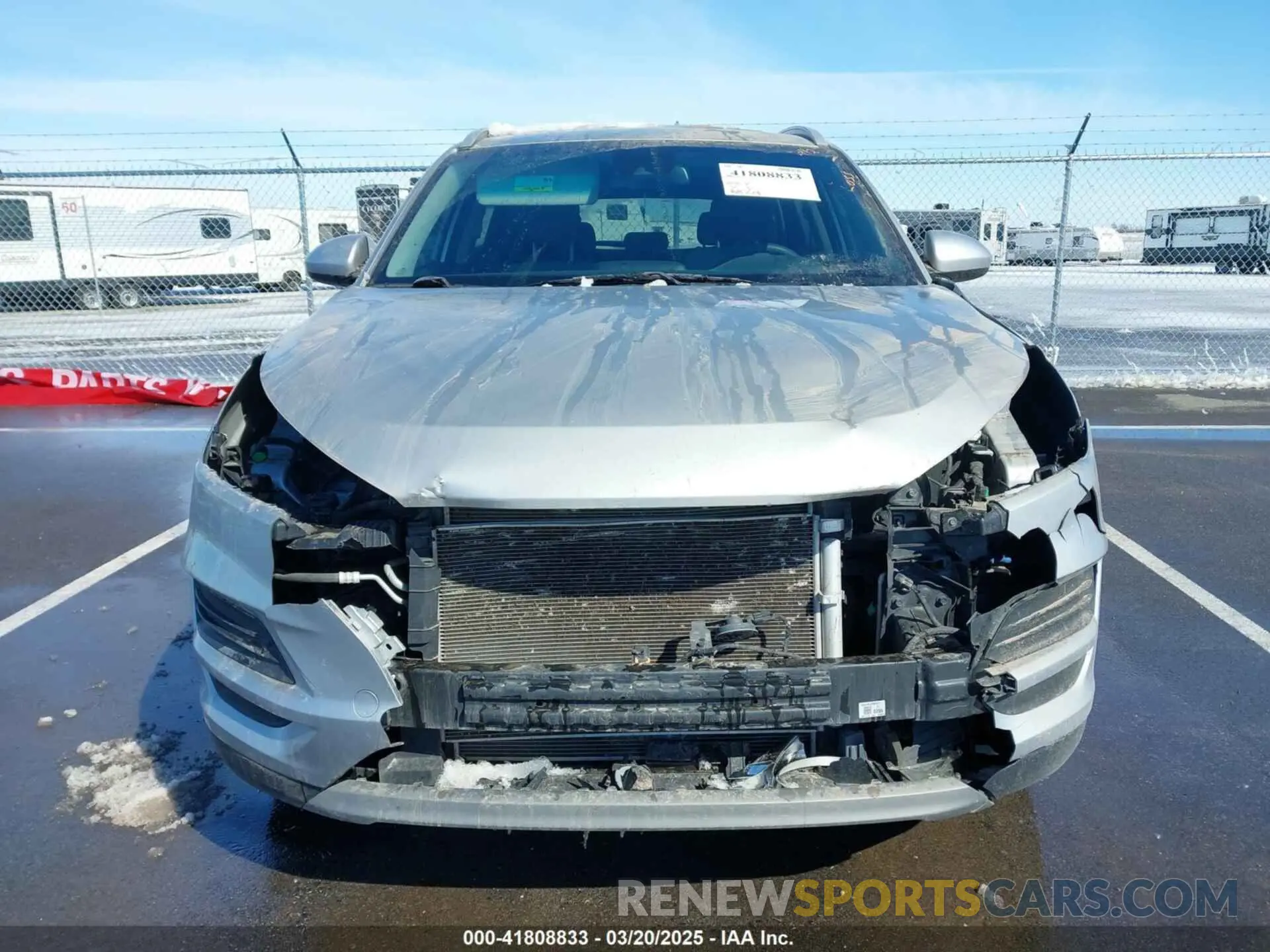 13 Photograph of a damaged car KM8J3CAL0MU377122 HYUNDAI TUCSON 2021
