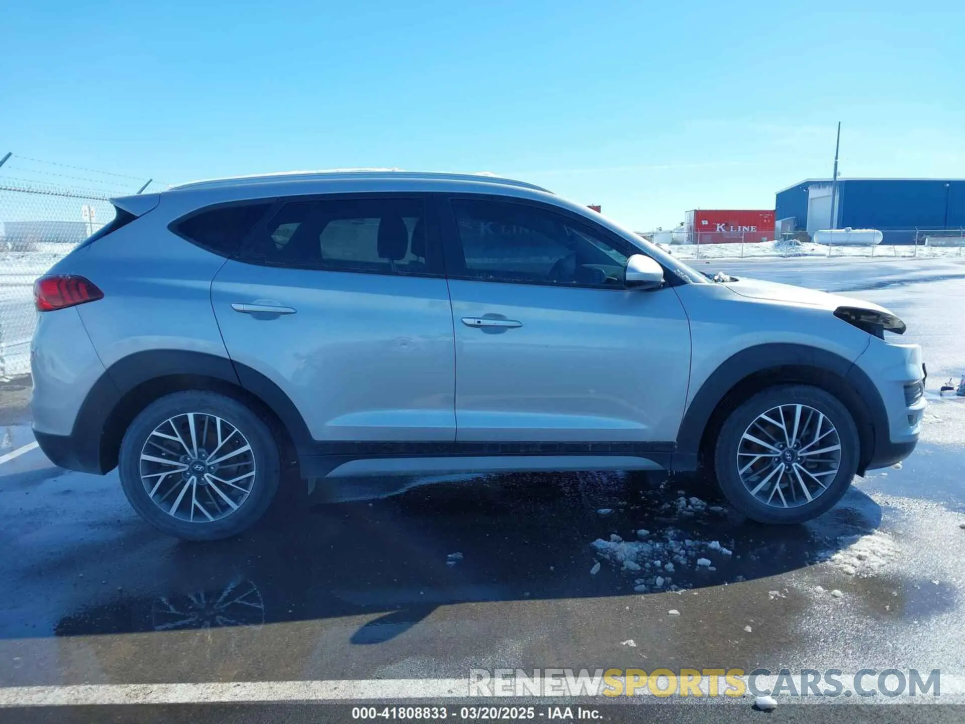 14 Photograph of a damaged car KM8J3CAL0MU377122 HYUNDAI TUCSON 2021