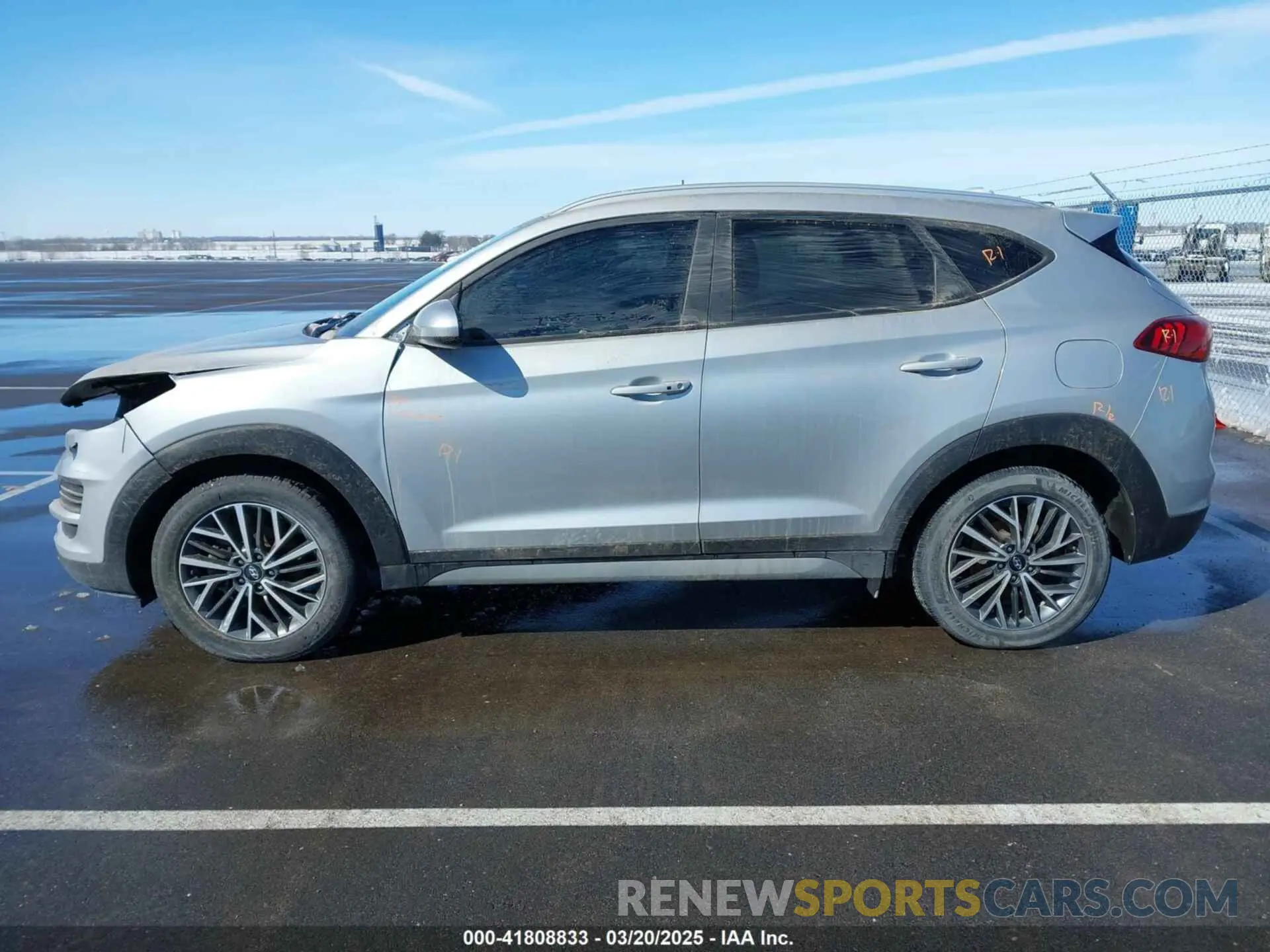 15 Photograph of a damaged car KM8J3CAL0MU377122 HYUNDAI TUCSON 2021
