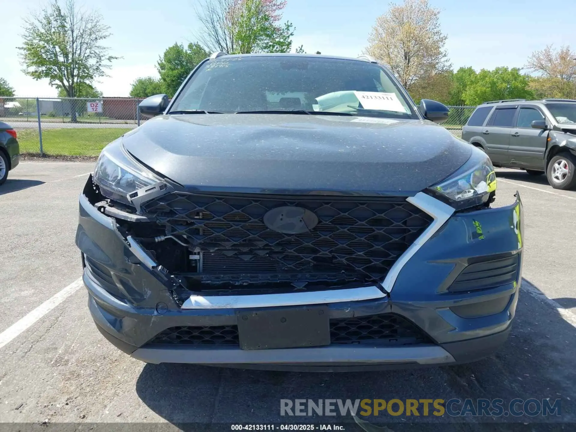 12 Photograph of a damaged car KM8J3CAL0MU381915 HYUNDAI TUCSON 2021