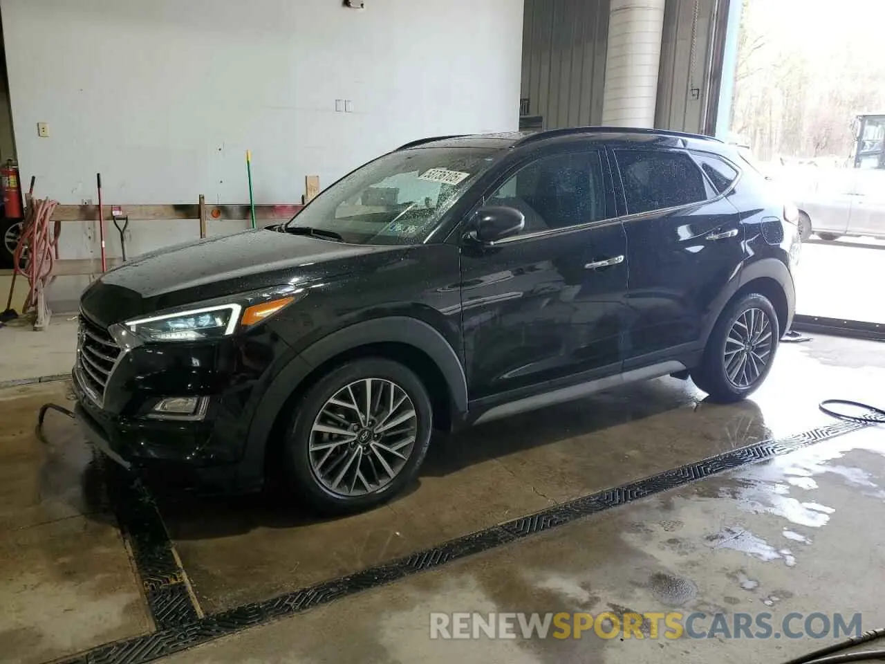 1 Photograph of a damaged car KM8J3CAL0MU385639 HYUNDAI TUCSON 2021