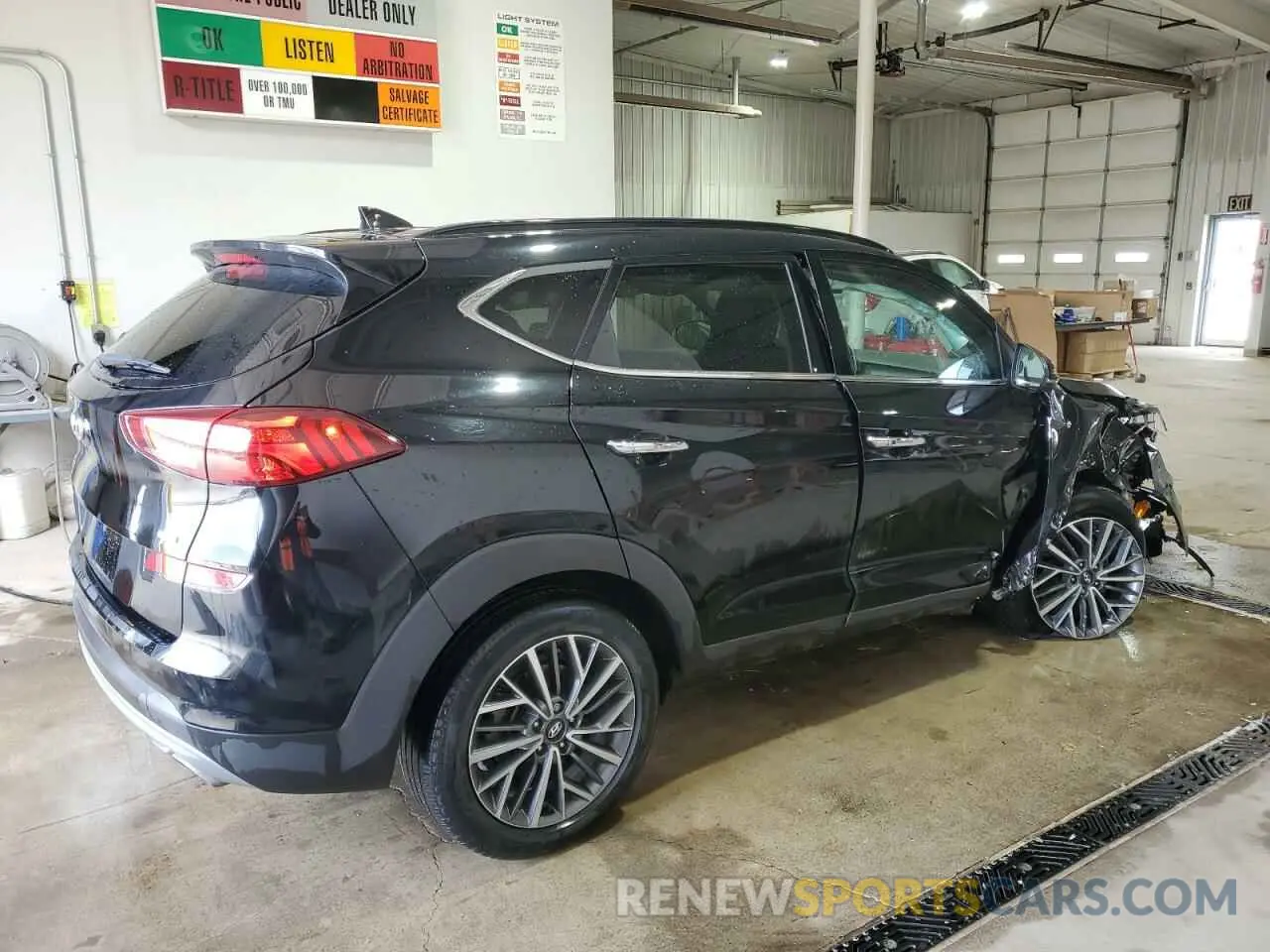 3 Photograph of a damaged car KM8J3CAL0MU385639 HYUNDAI TUCSON 2021