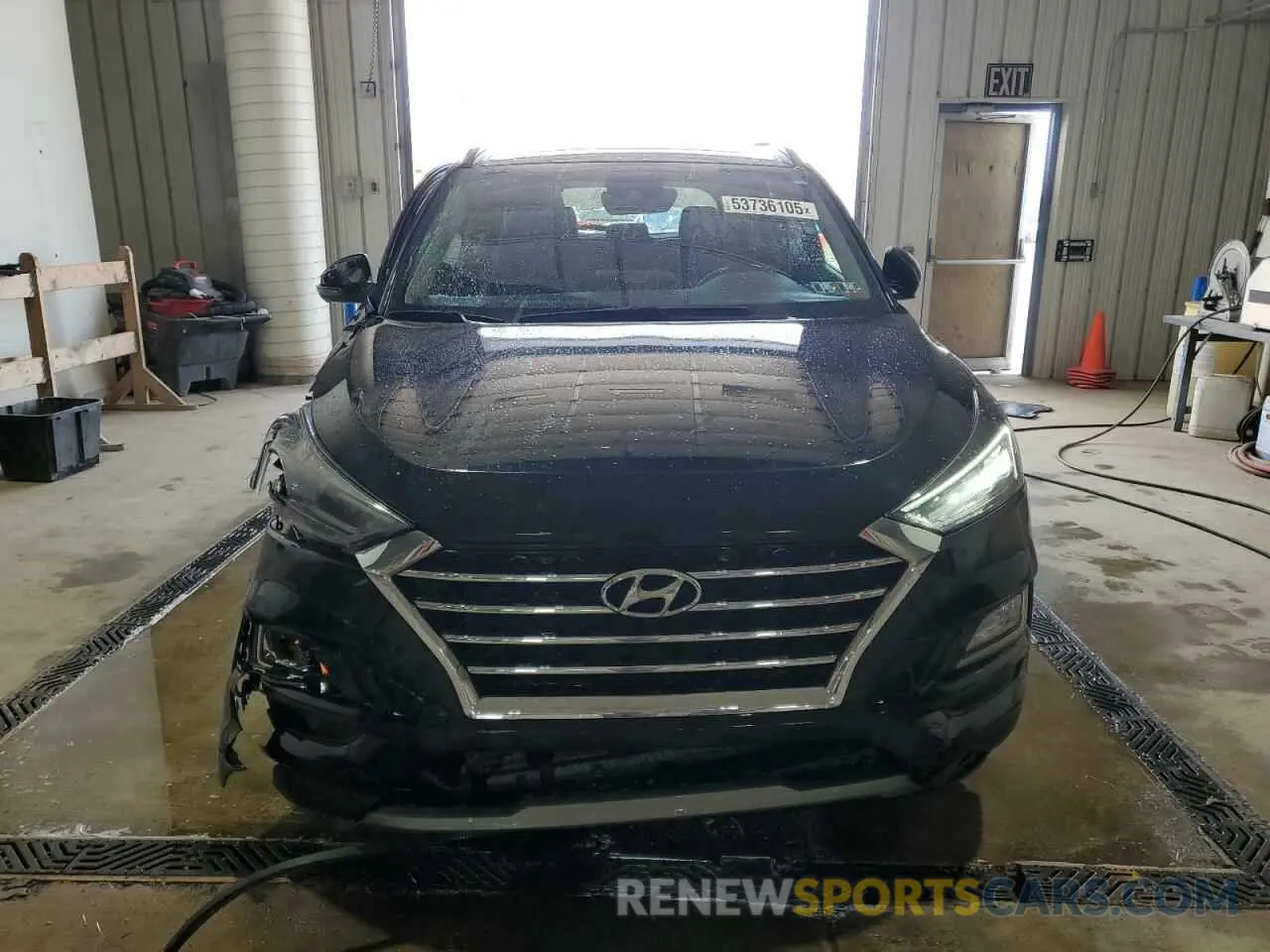 5 Photograph of a damaged car KM8J3CAL0MU385639 HYUNDAI TUCSON 2021