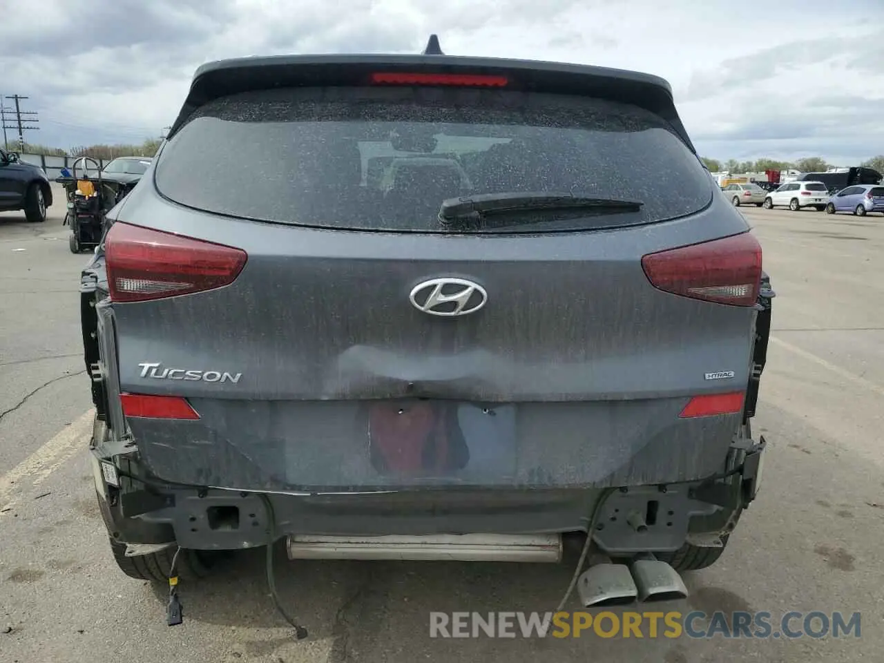 6 Photograph of a damaged car KM8J3CAL1MU293357 HYUNDAI TUCSON 2021