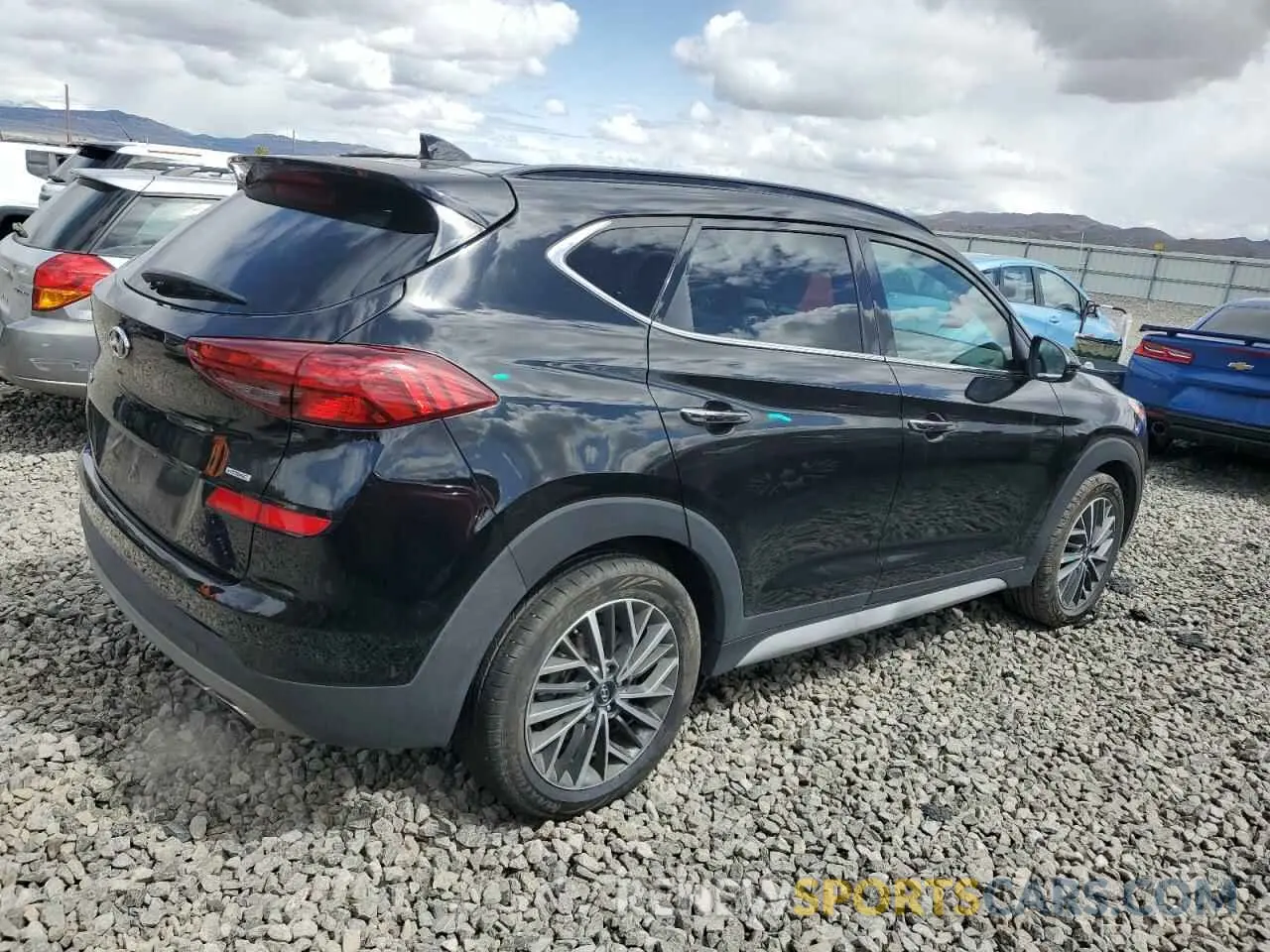 3 Photograph of a damaged car KM8J3CAL1MU315440 HYUNDAI TUCSON 2021