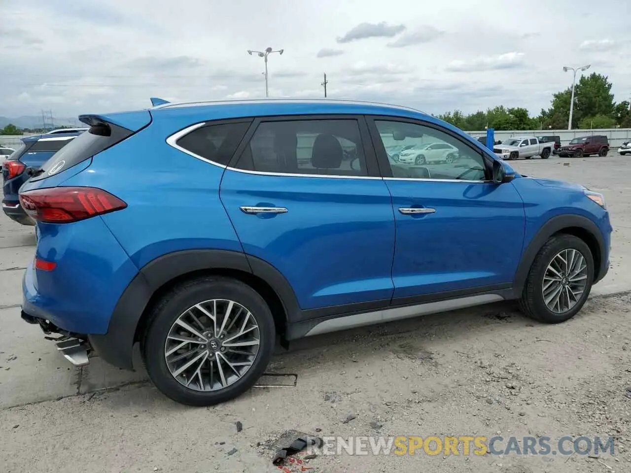3 Photograph of a damaged car KM8J3CAL1MU323988 HYUNDAI TUCSON 2021