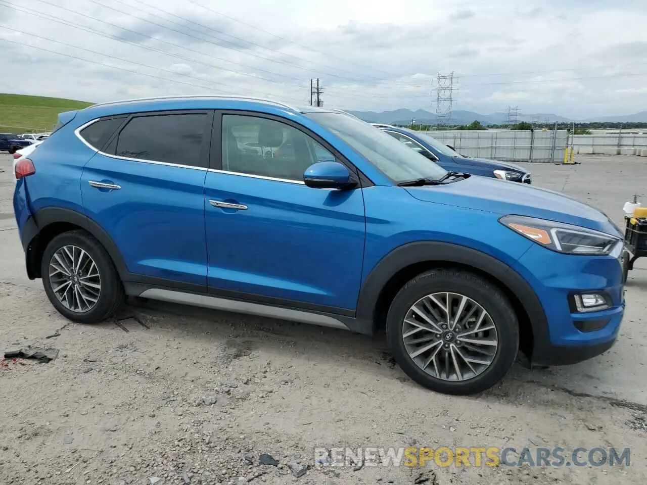 4 Photograph of a damaged car KM8J3CAL1MU323988 HYUNDAI TUCSON 2021