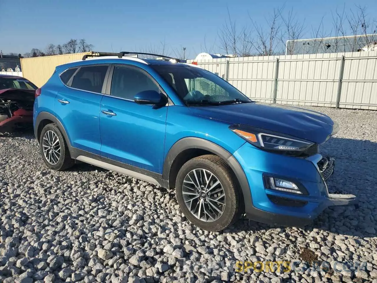 4 Photograph of a damaged car KM8J3CAL1MU357736 HYUNDAI TUCSON 2021