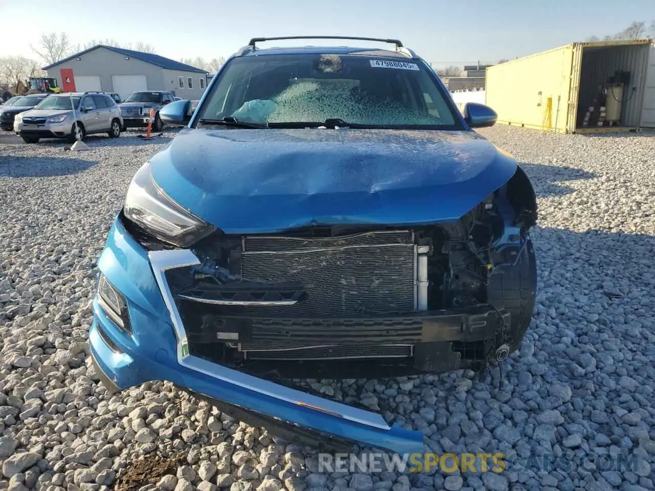 5 Photograph of a damaged car KM8J3CAL1MU357736 HYUNDAI TUCSON 2021