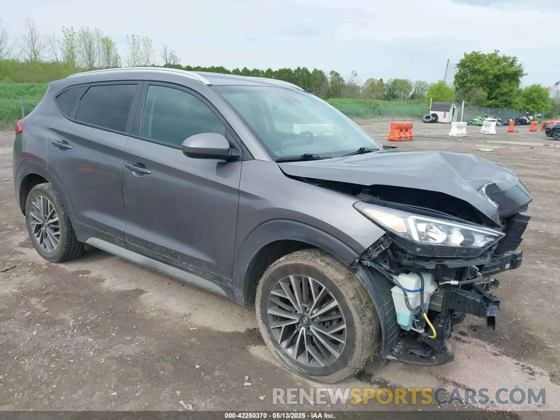 1 Photograph of a damaged car KM8J3CAL1MU380837 HYUNDAI TUCSON 2021