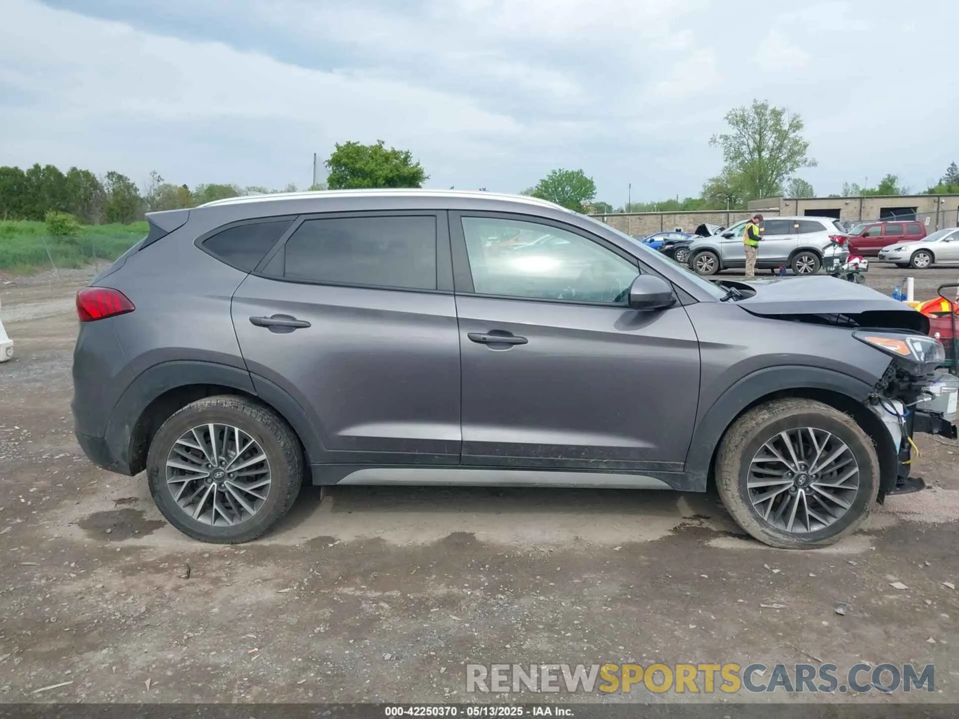 14 Photograph of a damaged car KM8J3CAL1MU380837 HYUNDAI TUCSON 2021