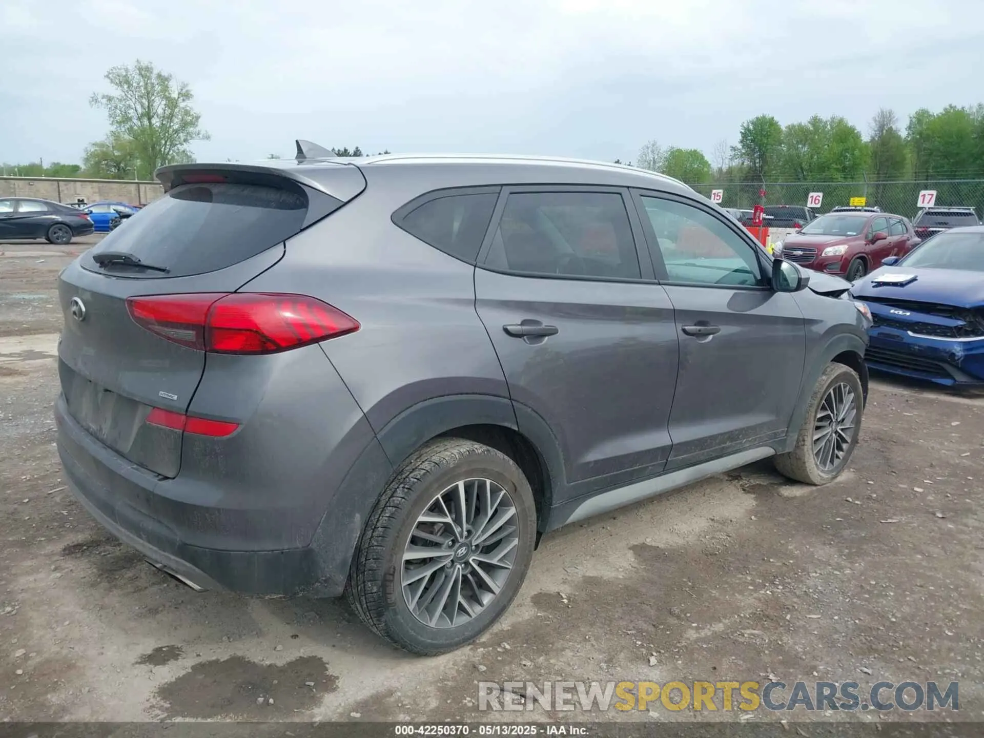 4 Photograph of a damaged car KM8J3CAL1MU380837 HYUNDAI TUCSON 2021