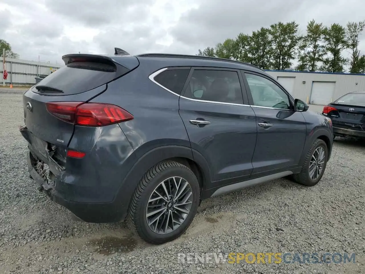 3 Photograph of a damaged car KM8J3CAL1MU386766 HYUNDAI TUCSON 2021