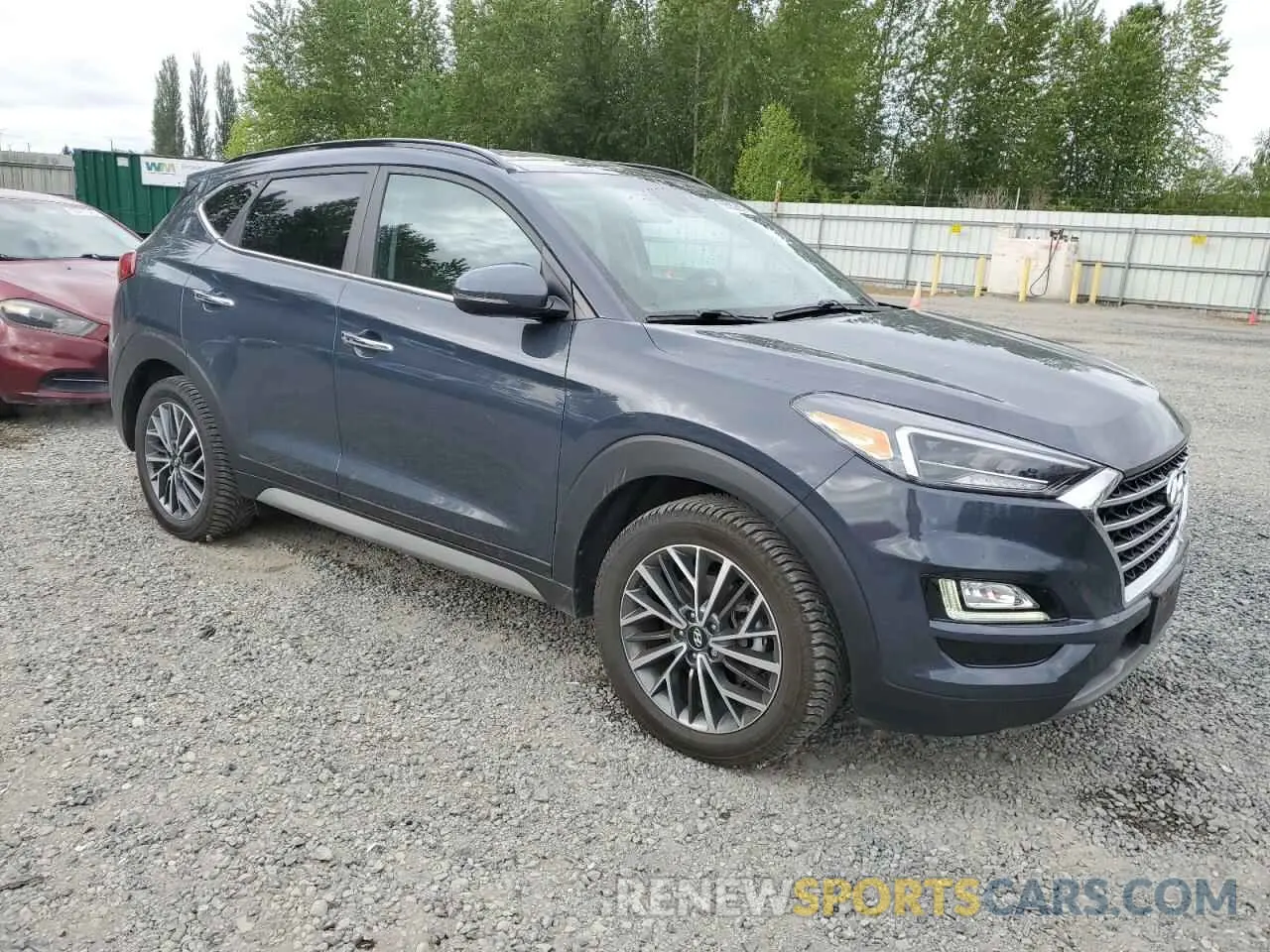 4 Photograph of a damaged car KM8J3CAL1MU386766 HYUNDAI TUCSON 2021