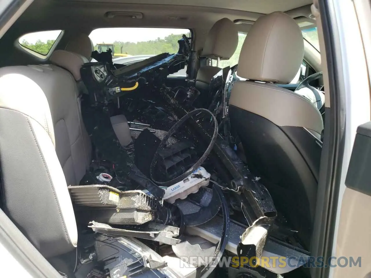11 Photograph of a damaged car KM8J3CAL1MU390736 HYUNDAI TUCSON 2021