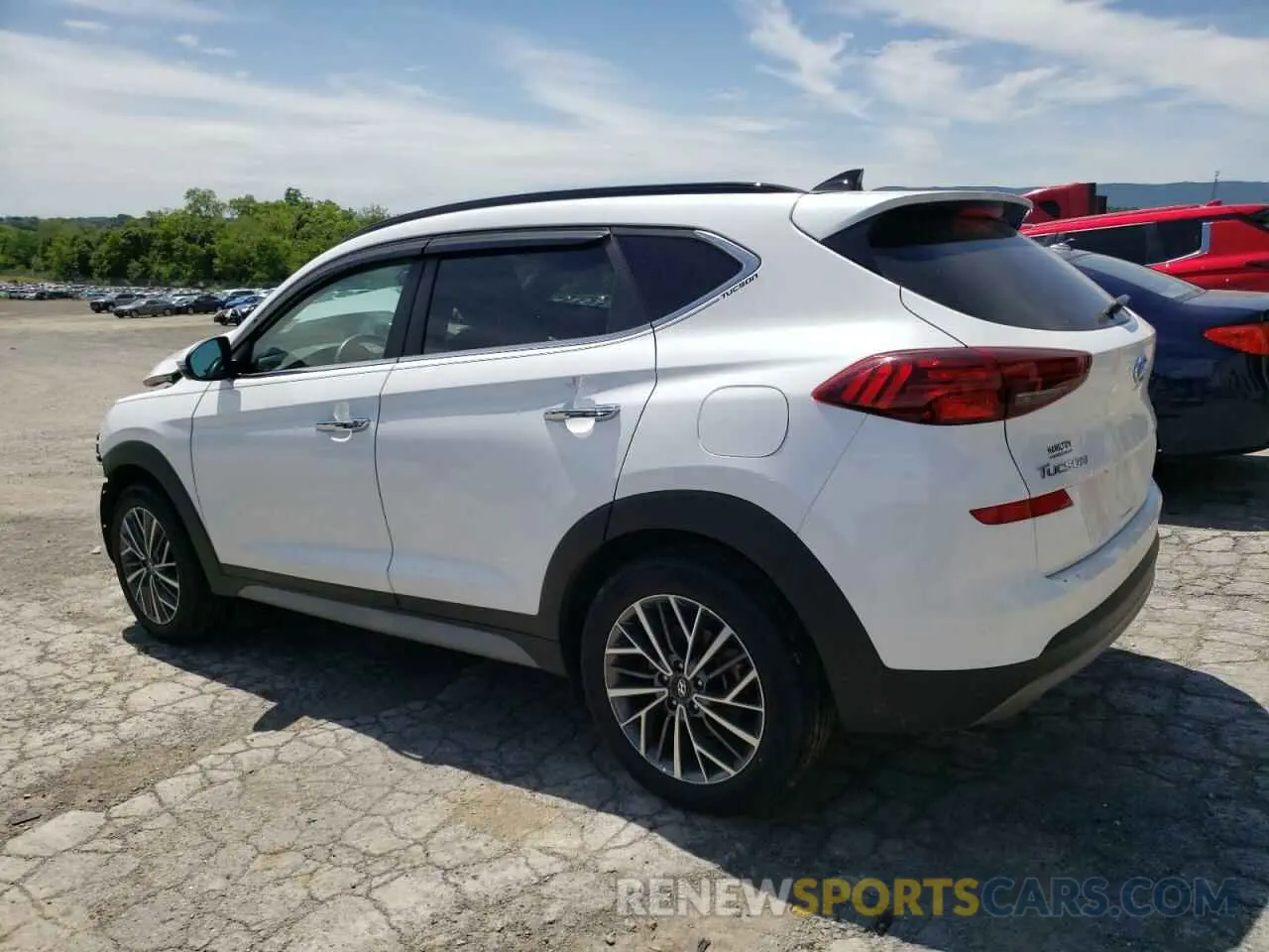 2 Photograph of a damaged car KM8J3CAL1MU390736 HYUNDAI TUCSON 2021