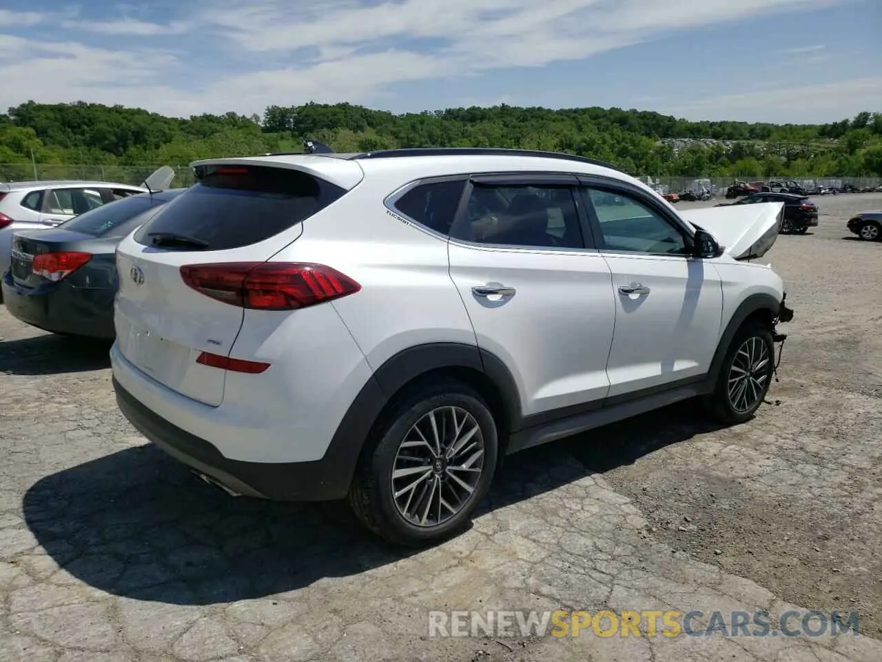 3 Photograph of a damaged car KM8J3CAL1MU390736 HYUNDAI TUCSON 2021