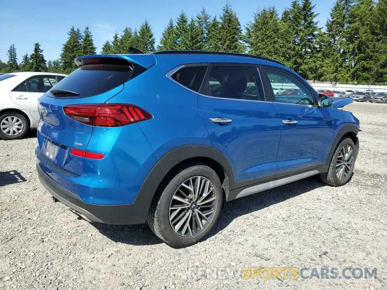 3 Photograph of a damaged car KM8J3CAL2MU307413 HYUNDAI TUCSON 2021