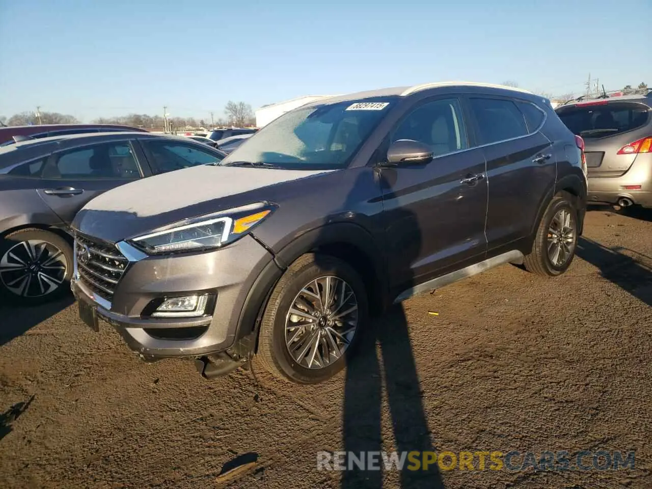 1 Photograph of a damaged car KM8J3CAL3MU354983 HYUNDAI TUCSON 2021