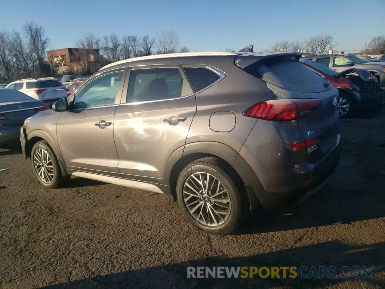 2 Photograph of a damaged car KM8J3CAL3MU354983 HYUNDAI TUCSON 2021