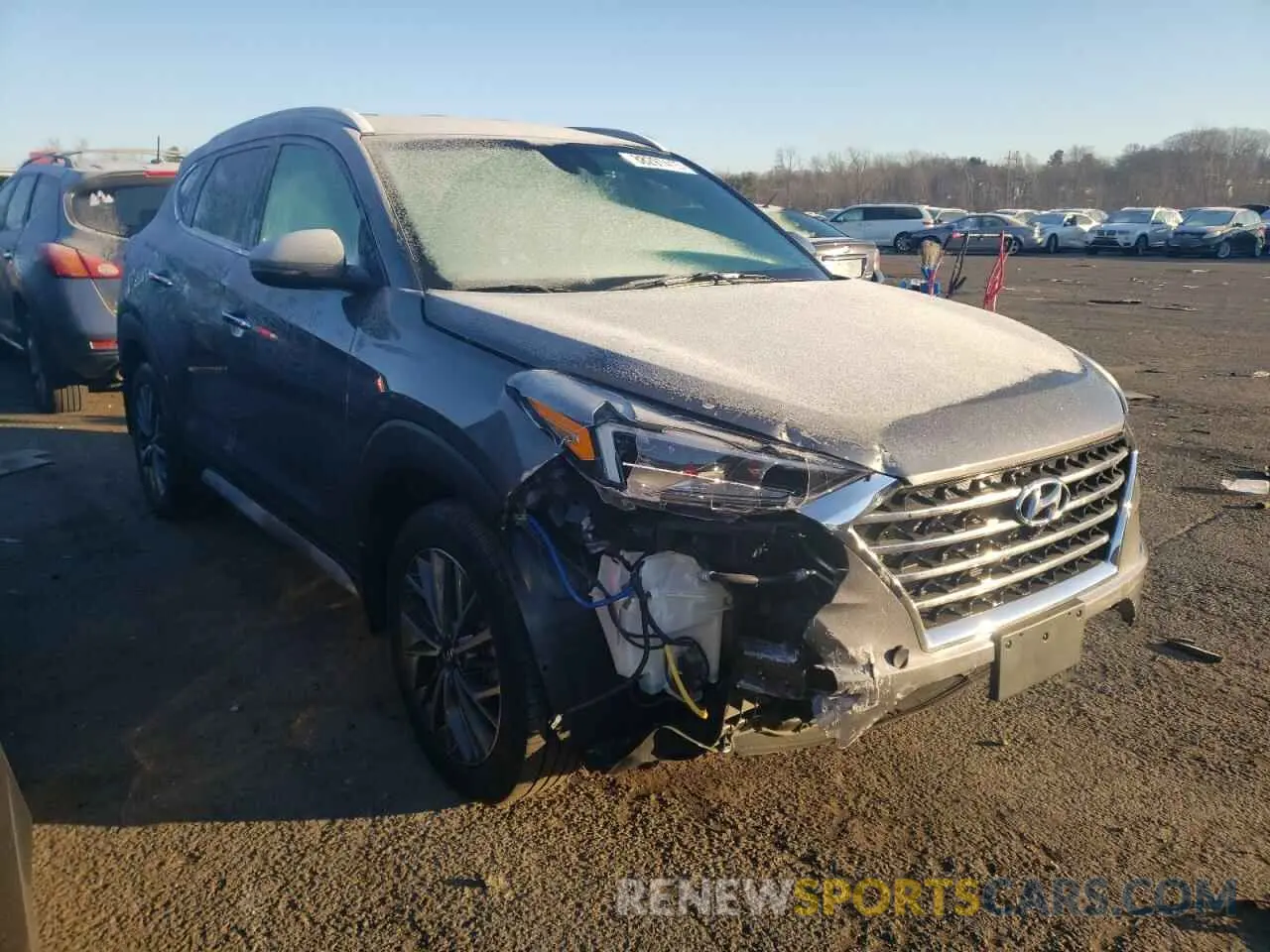 4 Photograph of a damaged car KM8J3CAL3MU354983 HYUNDAI TUCSON 2021