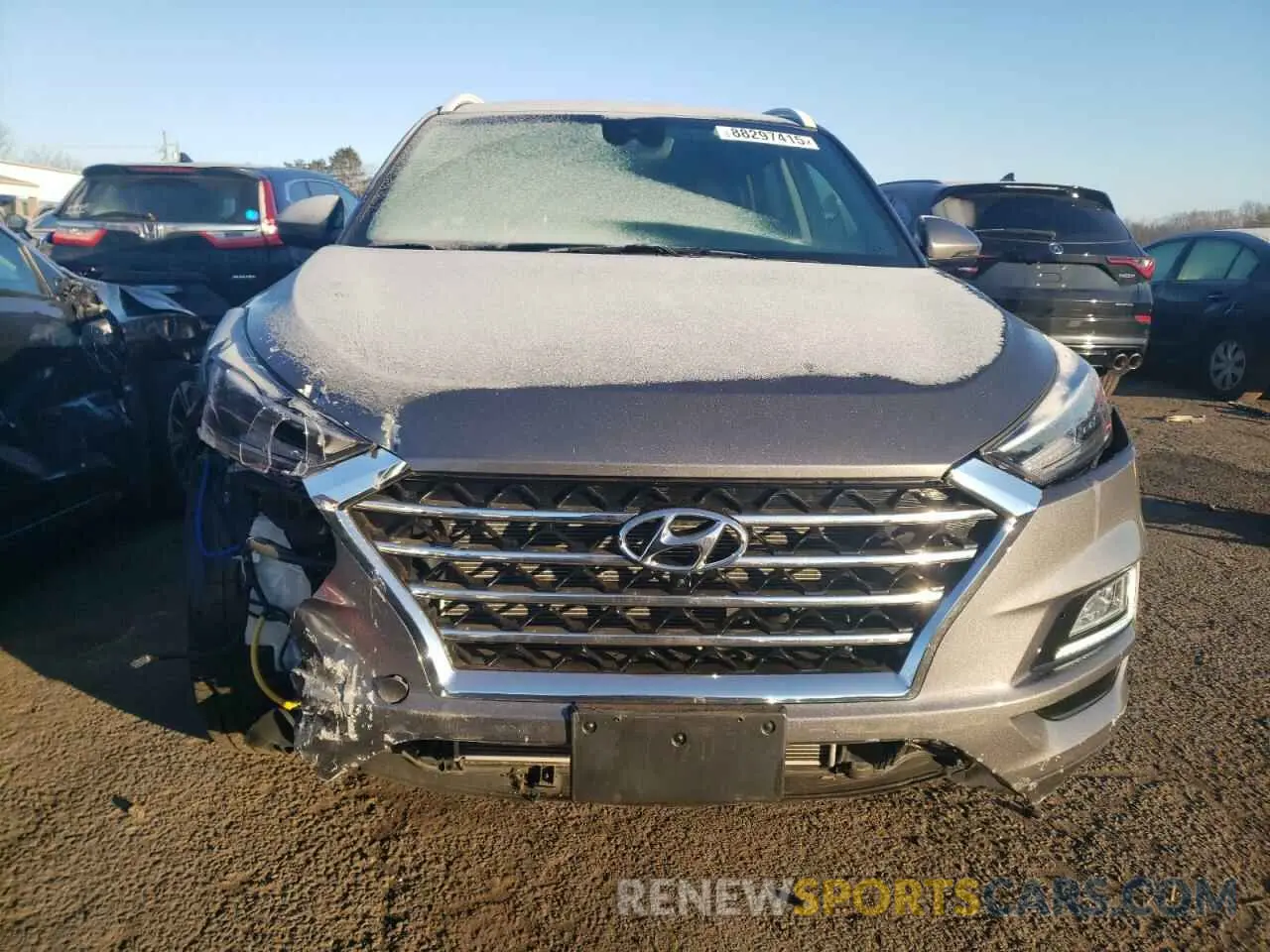 5 Photograph of a damaged car KM8J3CAL3MU354983 HYUNDAI TUCSON 2021