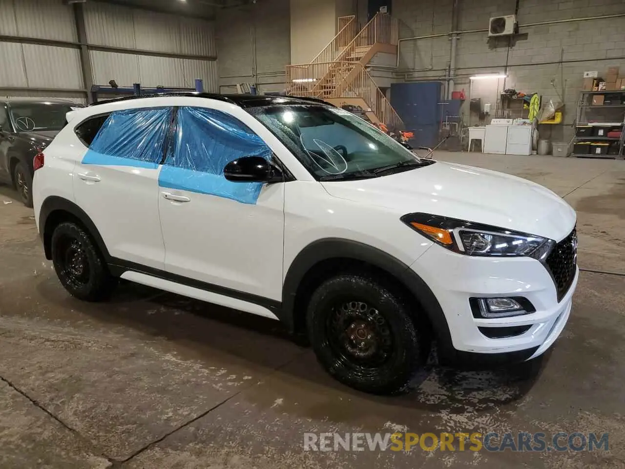 4 Photograph of a damaged car KM8J3CAL3MU370343 HYUNDAI TUCSON 2021
