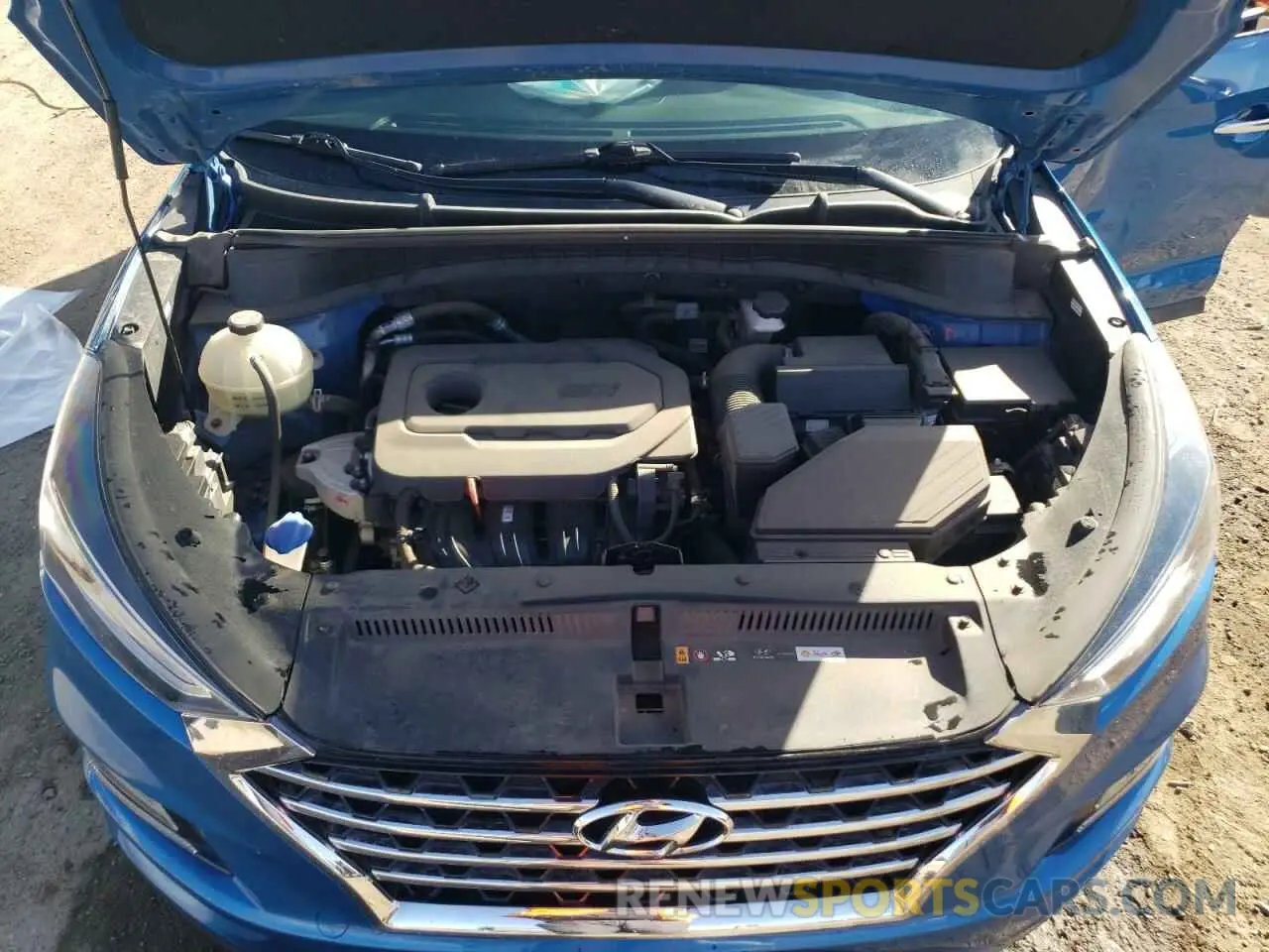 11 Photograph of a damaged car KM8J3CAL4MU283082 HYUNDAI TUCSON 2021