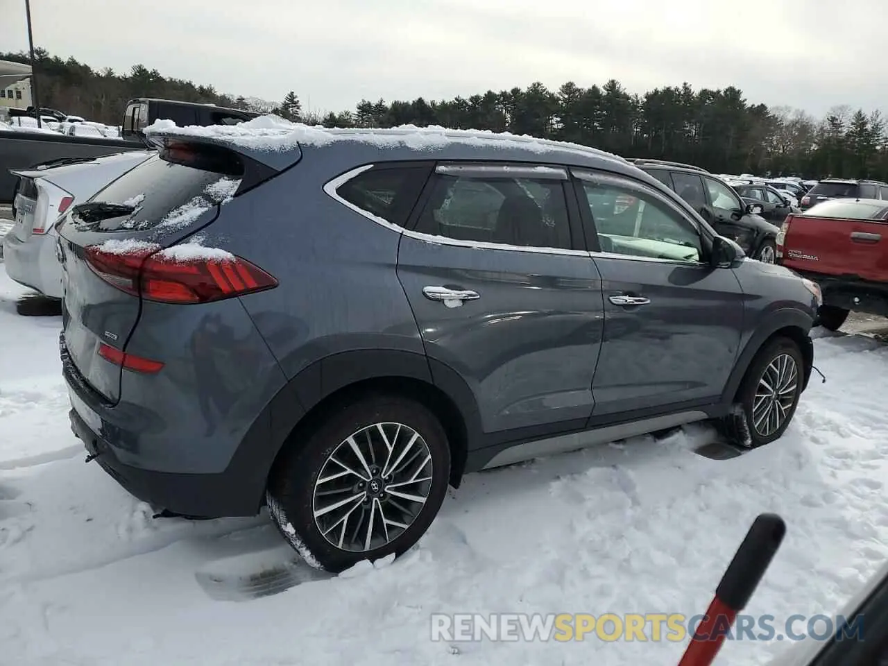 3 Photograph of a damaged car KM8J3CAL5MU311424 HYUNDAI TUCSON 2021