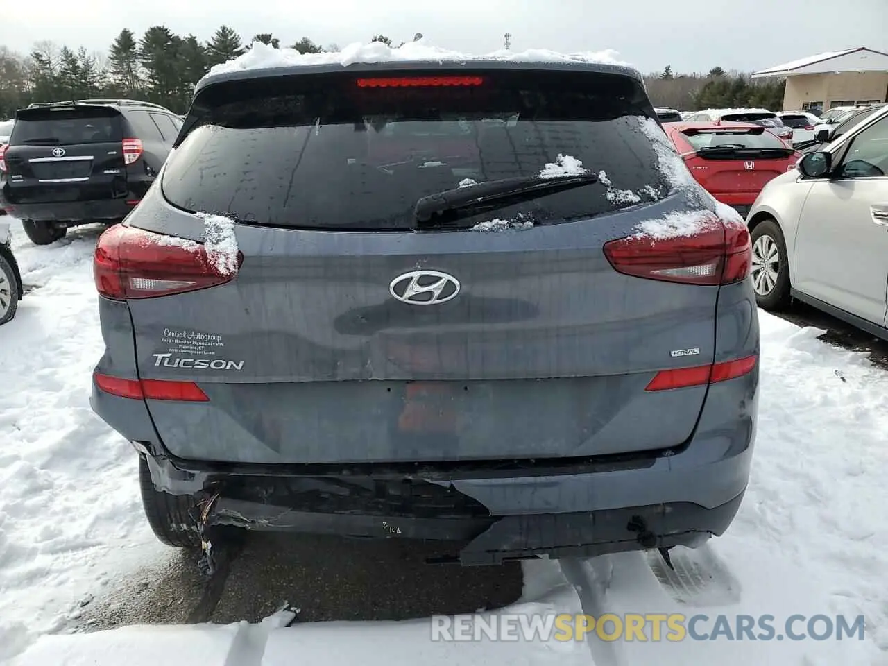 6 Photograph of a damaged car KM8J3CAL5MU311424 HYUNDAI TUCSON 2021