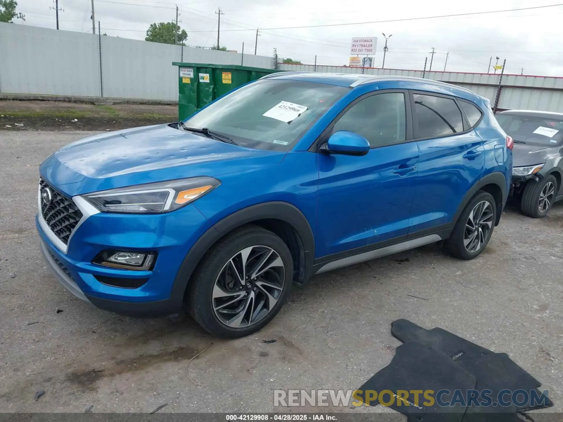 2 Photograph of a damaged car KM8J3CAL5MU322634 HYUNDAI TUCSON 2021